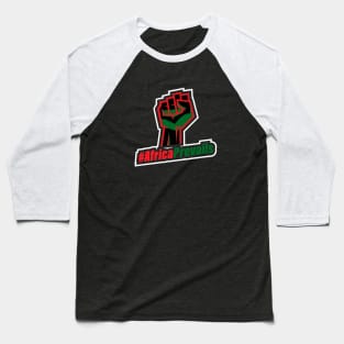 Pan Africa, #AfricaPrevails Baseball T-Shirt